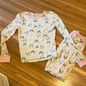 unicorn pajama set